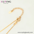 44980 Xuping 18k позолоченный Рубин в форме сердца ожерелье кулон мода 